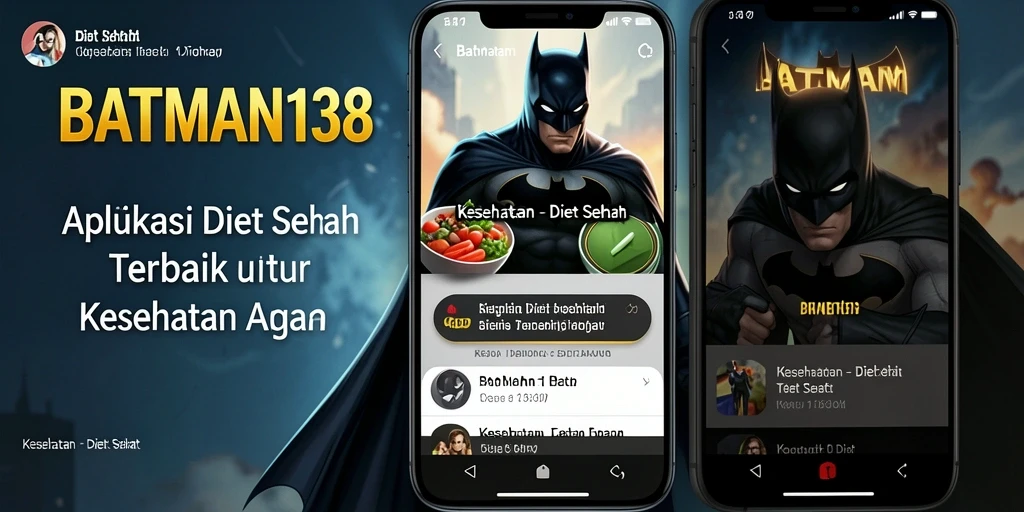 Antarmuka menarik dengan fitur diet sehat yang lengkap.
