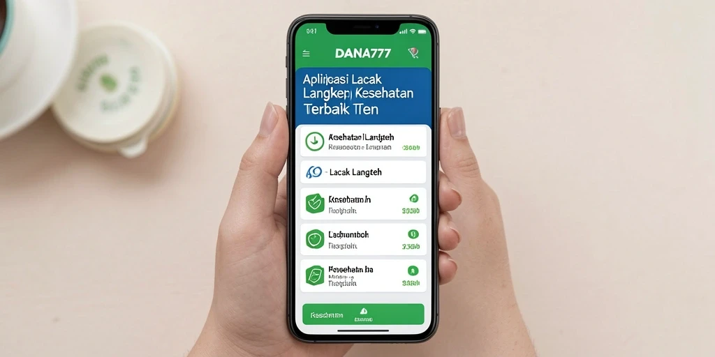 Antarmuka DANA777 menampilkan statistik langkah dan aktivitas dengan jelas.
