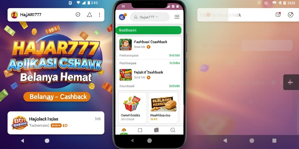 Tampilan antarmuka aplikasi HAJAR777 yang menarik dan fungsional.